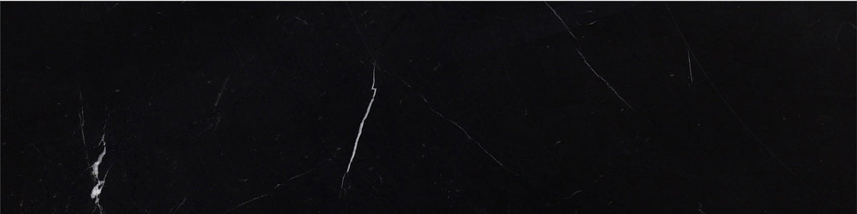 Black Silk Polished 7.5 x 30 x 1 cm Field Tile 