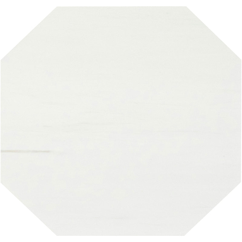 Glacier White Honed Octagon 30 x 1 cm Field Tile
