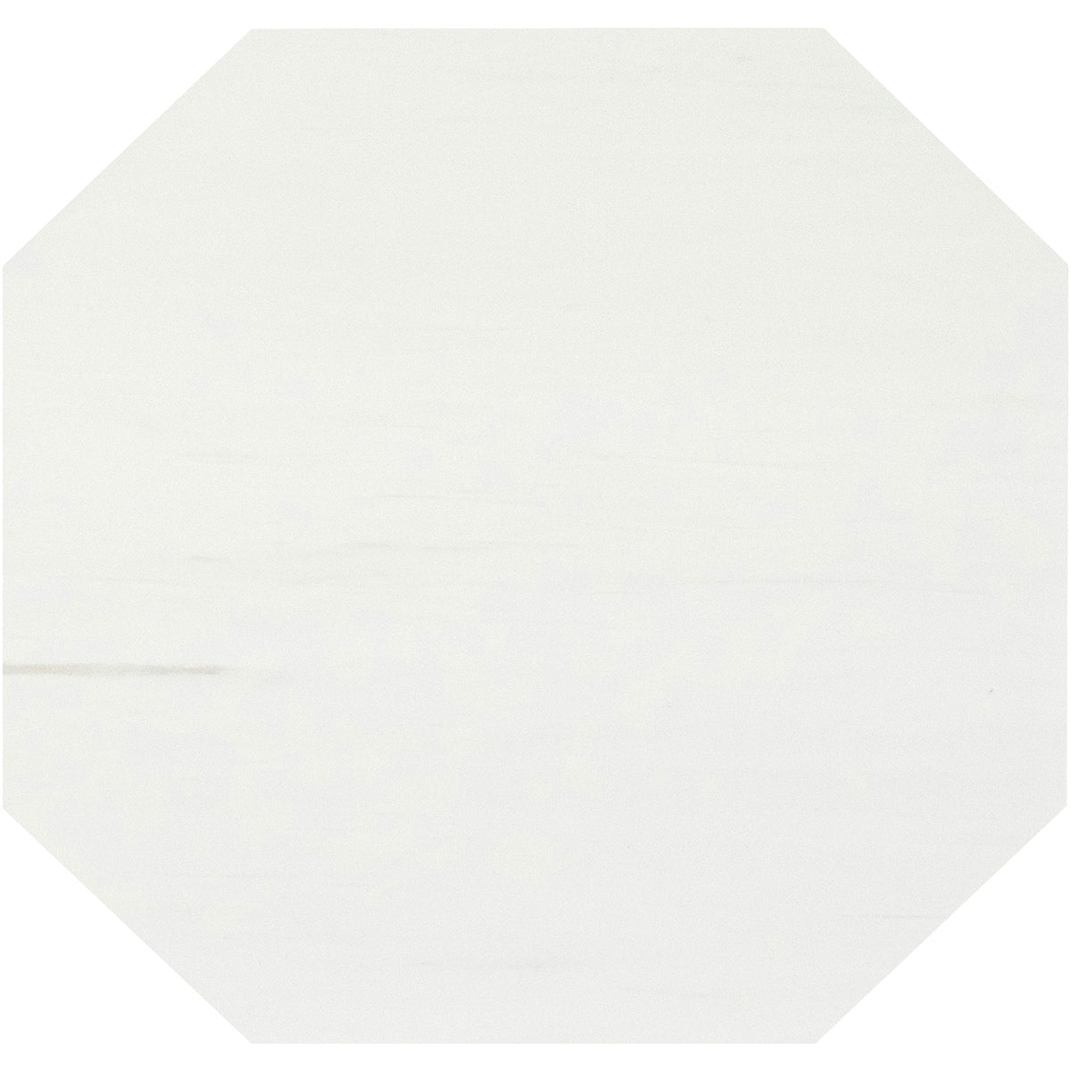 Glacier White Honed Octagon 30 x 1 cm Field Tile 