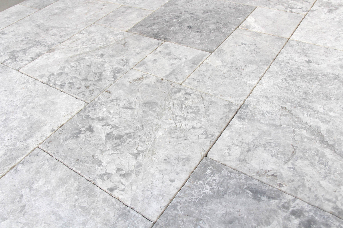 Ocean Grey French Pattern 20 x 20 cm, 20 x 40 cm, 40 x 40 cm, 40 x 60 cm Brushed and Chiseled Field Tile 