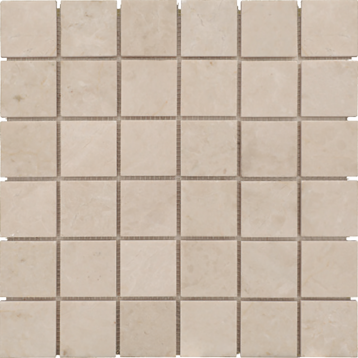 Crema Ella 5 x 5 cm Honed Mosaic 