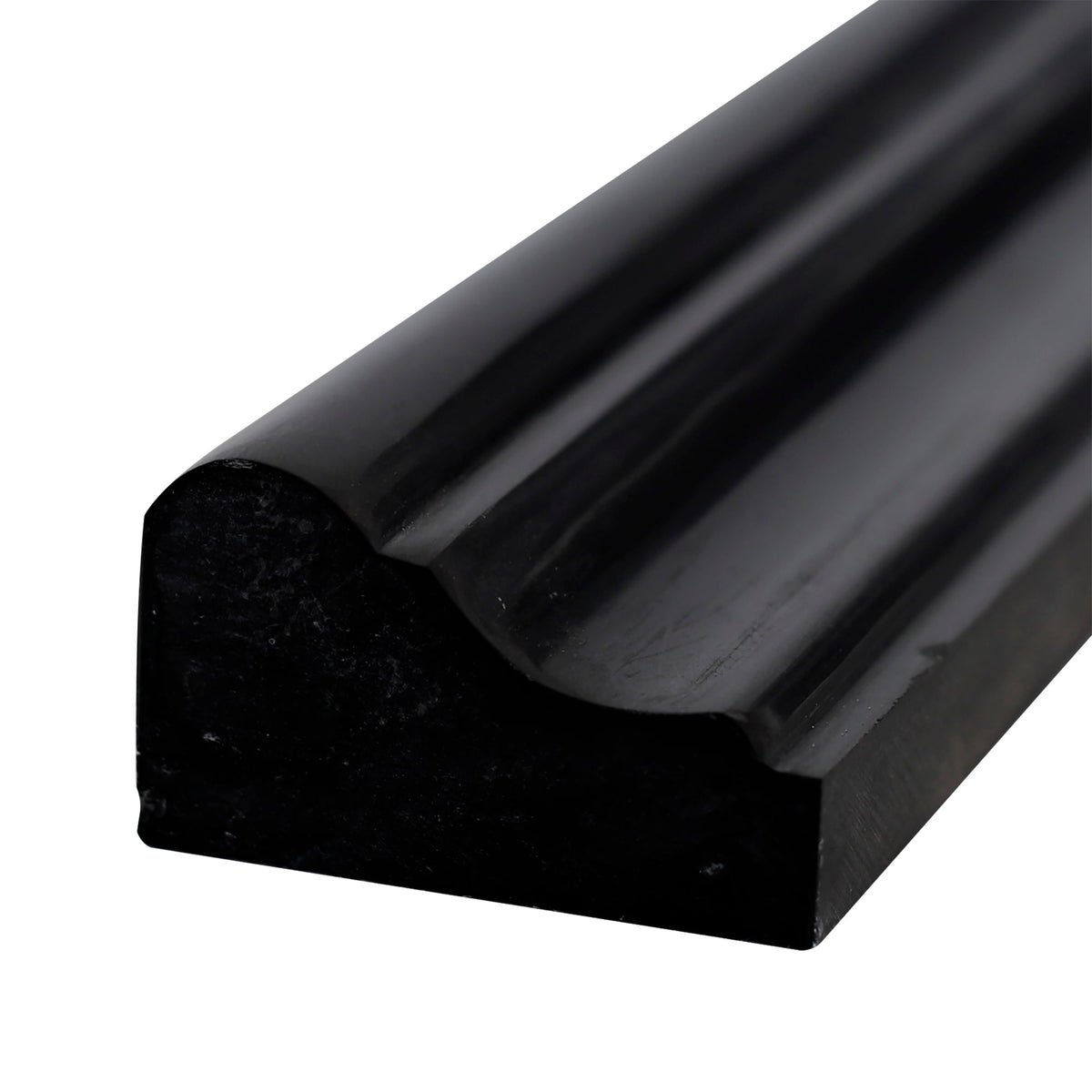 Black Silk Honed Cornice  Molding 