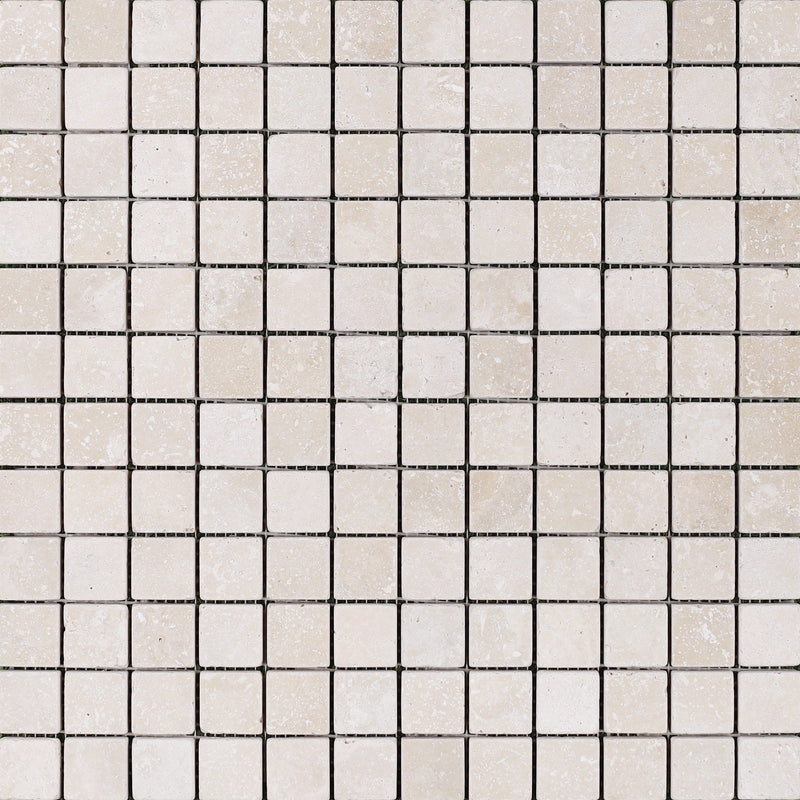 Classic Light CC 2.5 x 2.5 cm Tumbled Mosaic