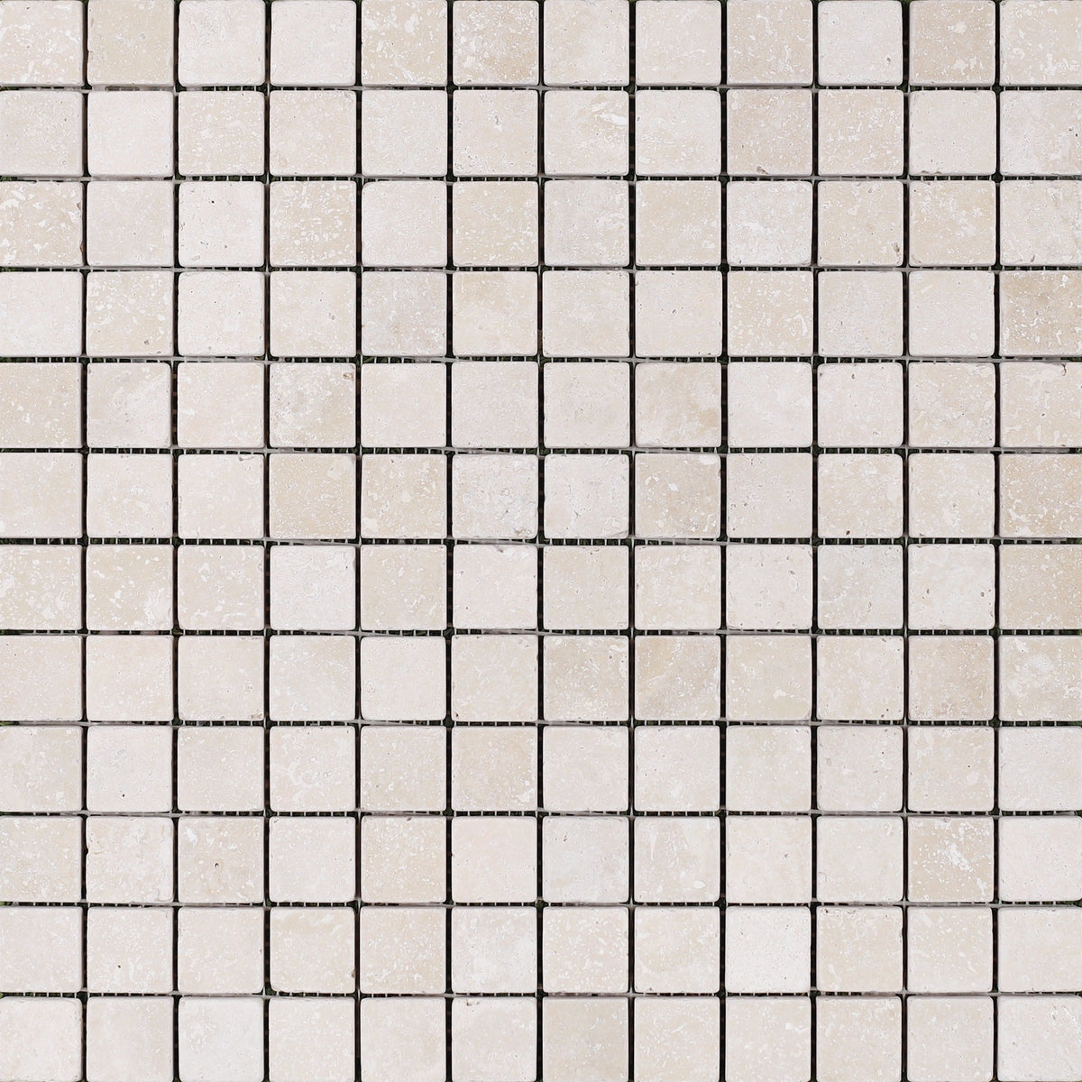 Classic Light CC 2.5 x 2.5 cm Tumbled Mosaic 
