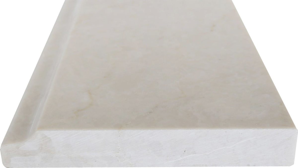 Crema Ella Polished Threshold Double Side Beveled 10 x 90 cm  Molding 