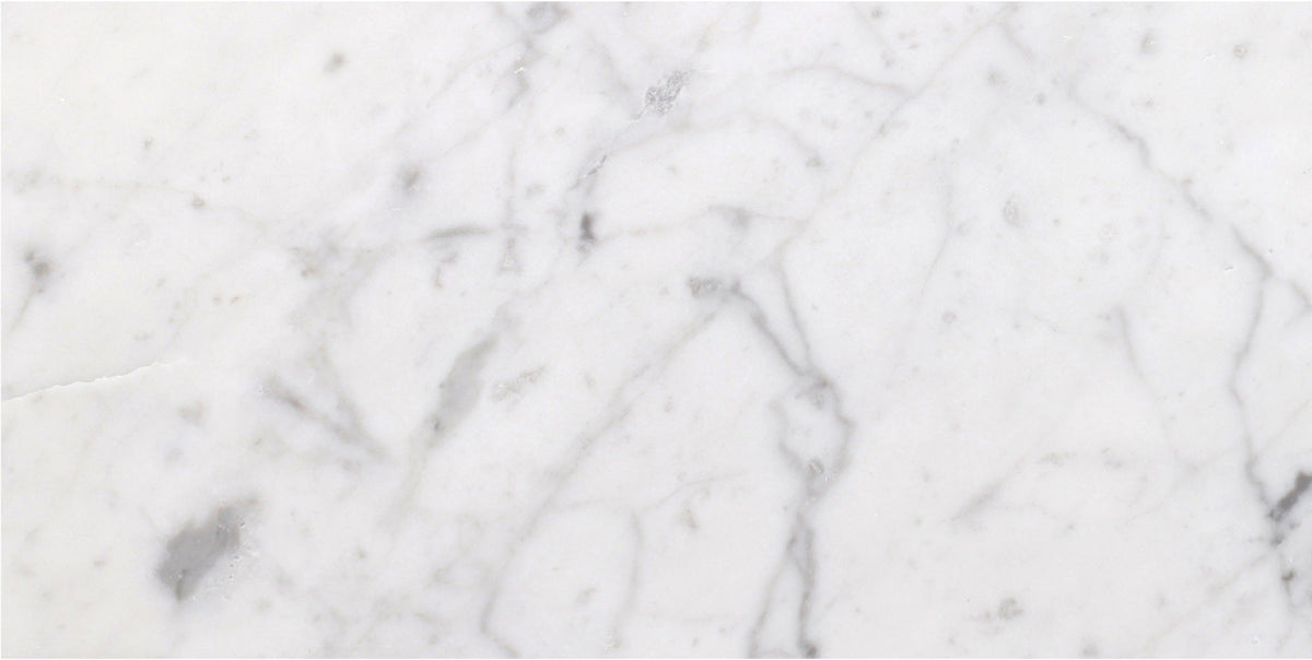 Bianco Carrara Honed 15 x 30 x 1 cm Field Tile 