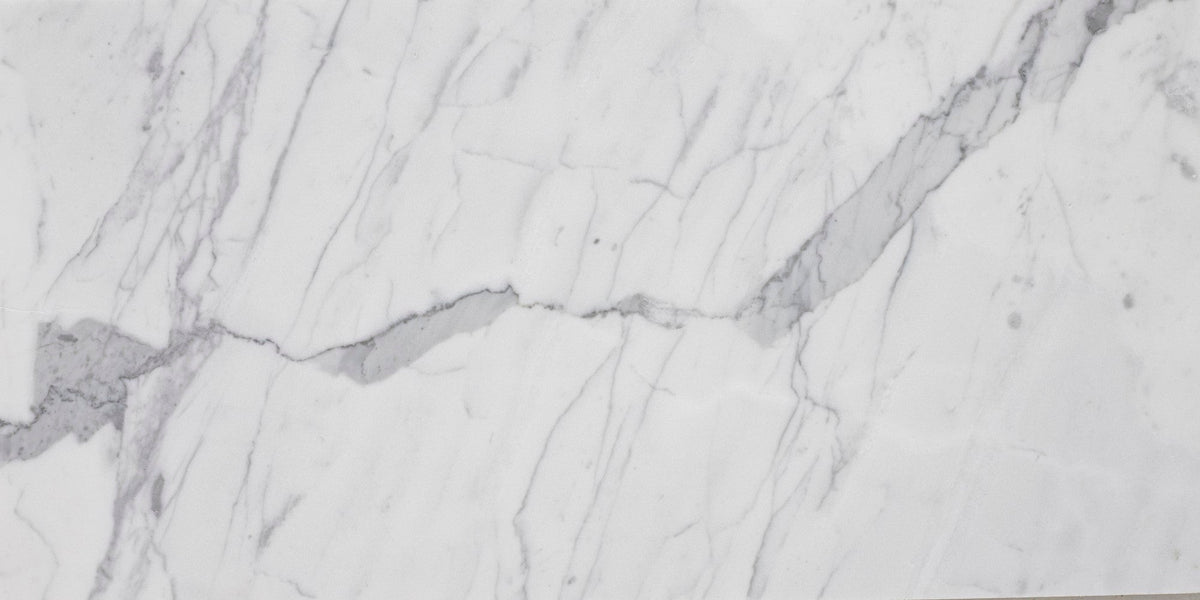 Statuario Extra Honed 30 x 60 x 1 cm Field Tile 