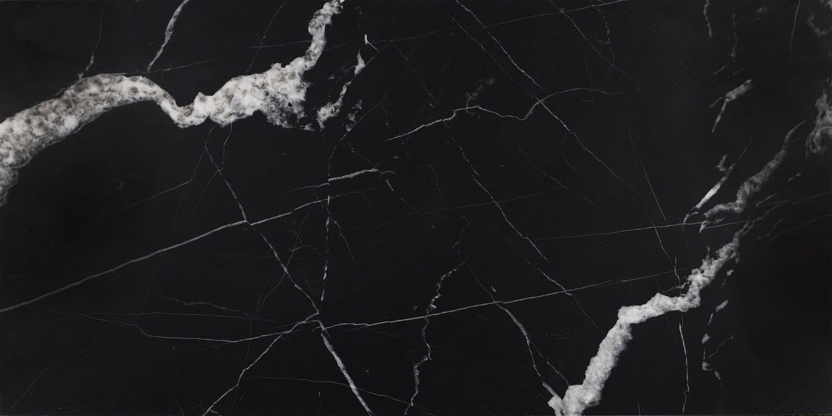 Black Silk Polished 30 x 60 x 1.25 cm Field Tile 