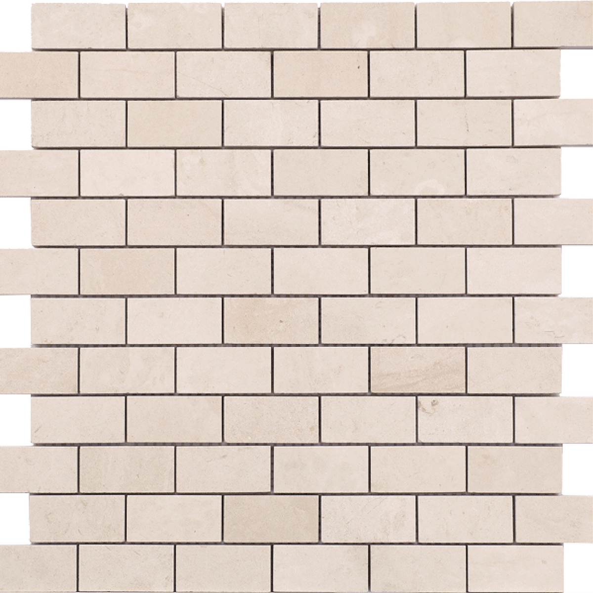 Aero Cream 2.5 x 5 cm Polished Mosaic 