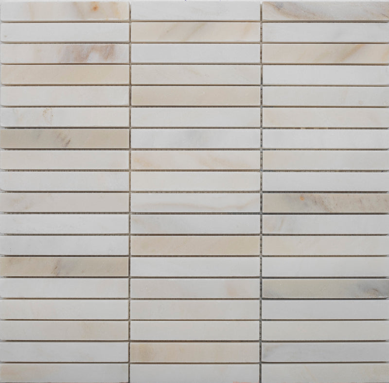 Cremo Delicato Velvet 1.5 x 10 cm Honed Mosaic