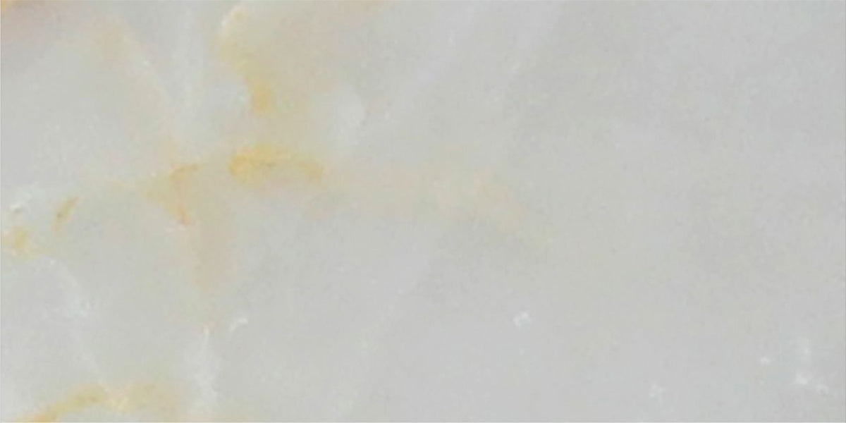 White Onyx Polished 7.5 x 15 x 1 cm Field Tile 