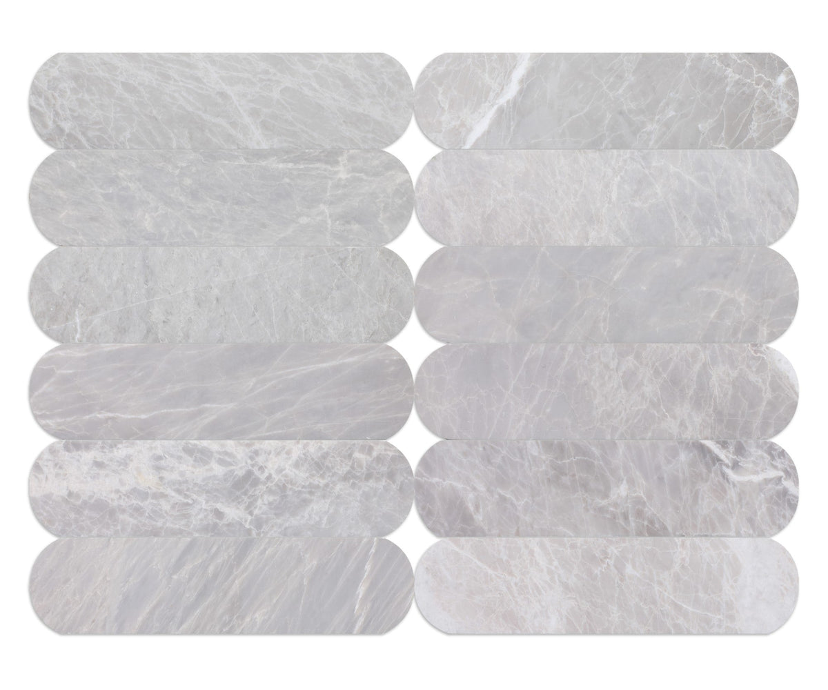 Nordic Grey Honed Tivoli 5 x 20 x 1 cm Field Tile 