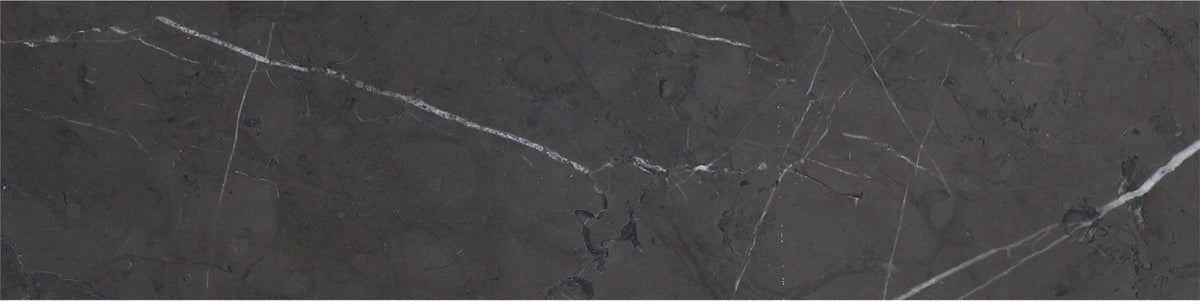 Mount Grey Plain Polished 7.5 x 30 x 1 cm Field Tile 