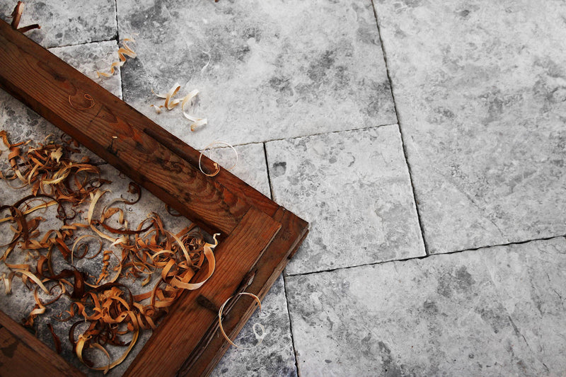 Ocean Grey French Pattern 20 x 20 cm, 20 x 40 cm, 40 x 40 cm, 40 x 60 cm Brushed and Chiseled Field Tile