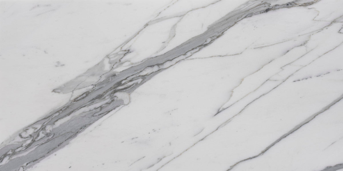 Statuario Extra Honed 30 x 60 x 1 cm Field Tile 