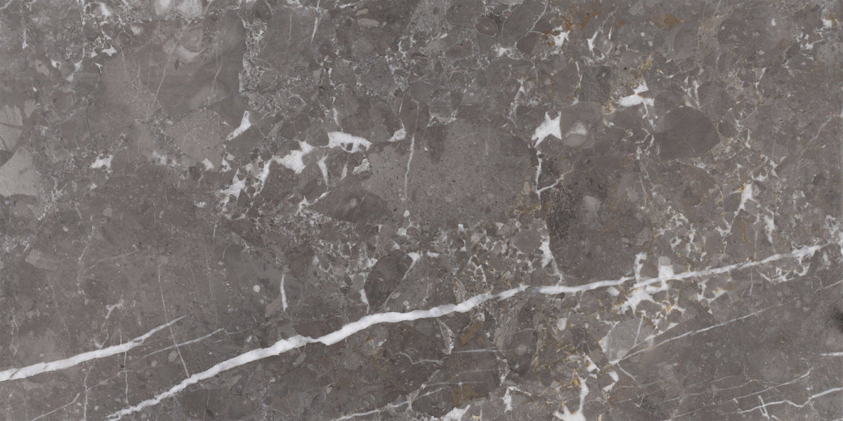 Caribbean Grey Polished 30 x 60 x 1.25 cm Field Tile 