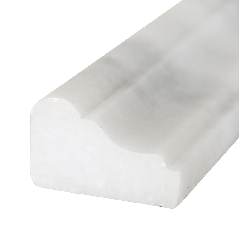 Bianco Carrara Honed Cornice  Molding
