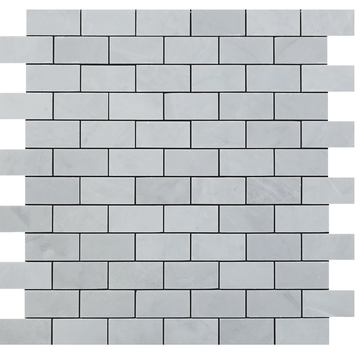 Ice Grey 2.5 x 5 cm Honed Mosaic 