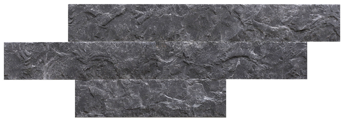 Lovina Grey Split Face 7.5 x 30 x 1.25 cm Field Tile 