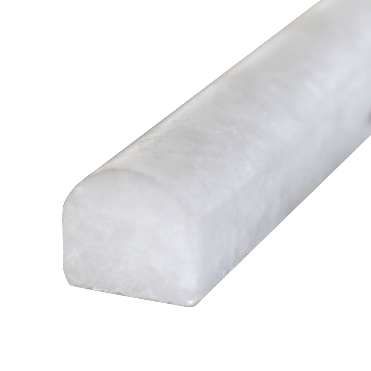 Snow White Honed Pencil  Molding 