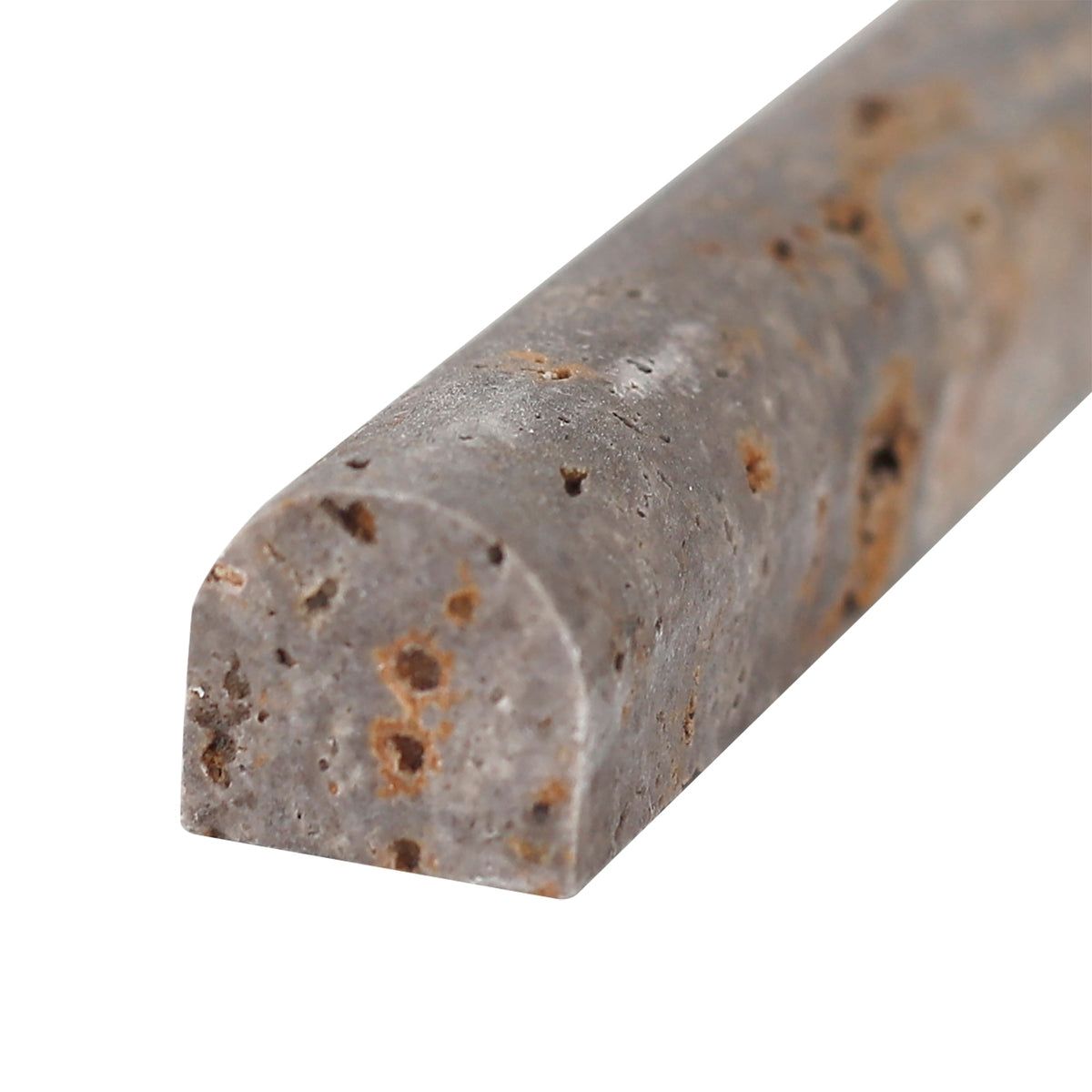 Silver Rustic VC Honed Pencil  Molding 