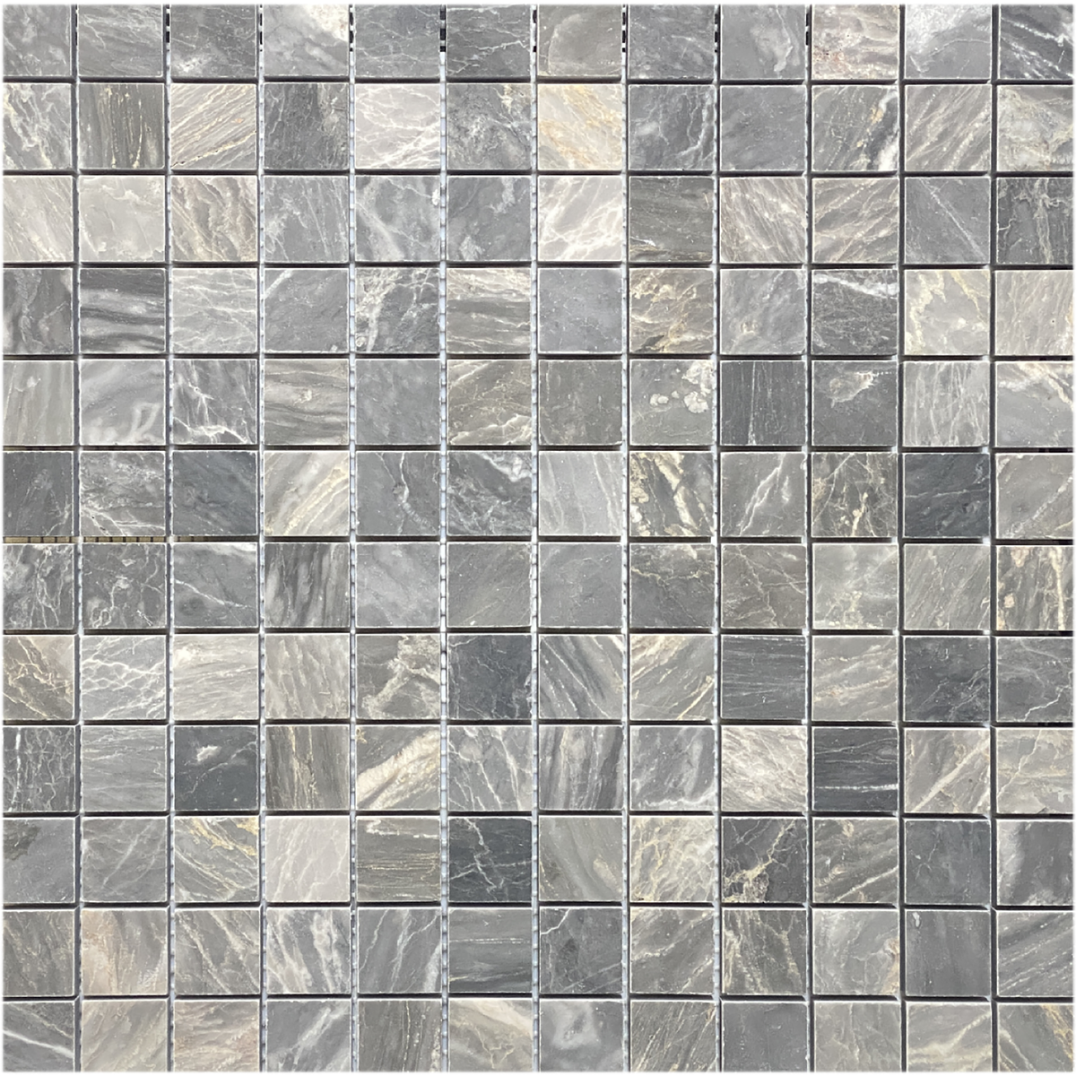 North Sky 2.5 x 2.5 cm Honed Mosaic 