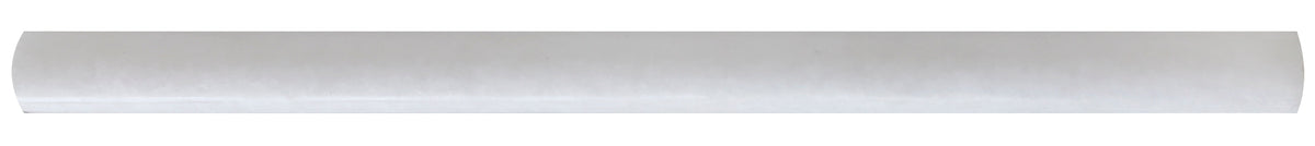 Biarritz White Honed Pencil  Molding 