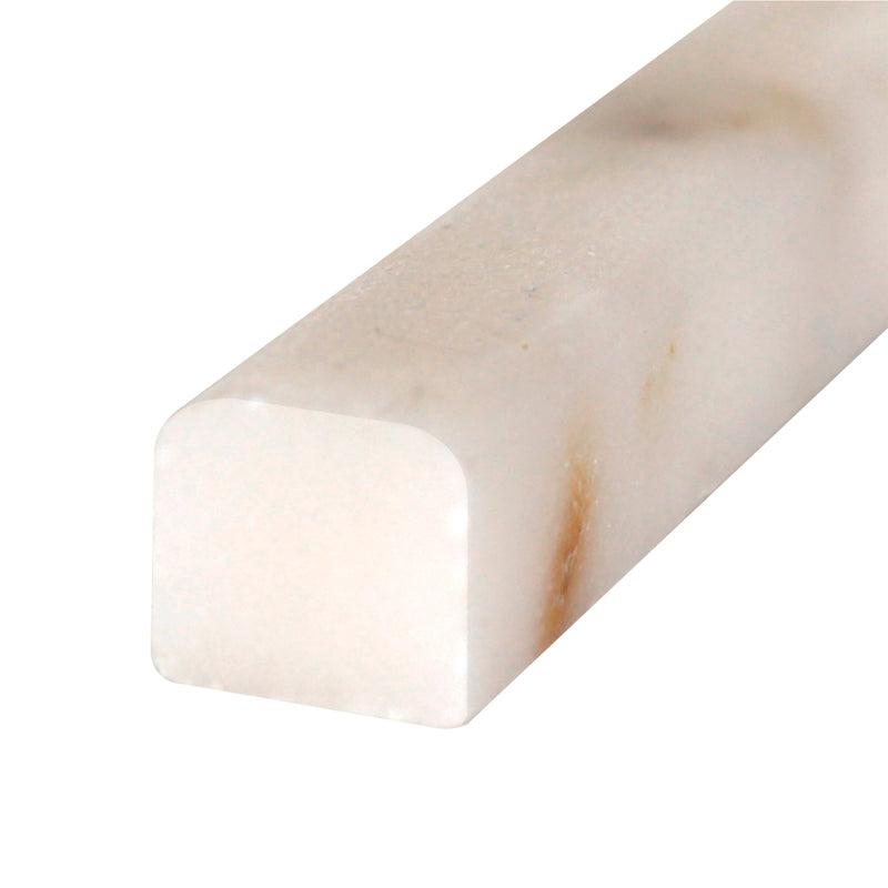 Afyon White Honed Trecia  Molding