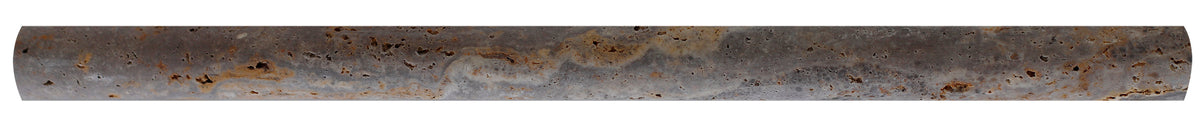 Silver Rustic VC Honed Pencil  Molding 