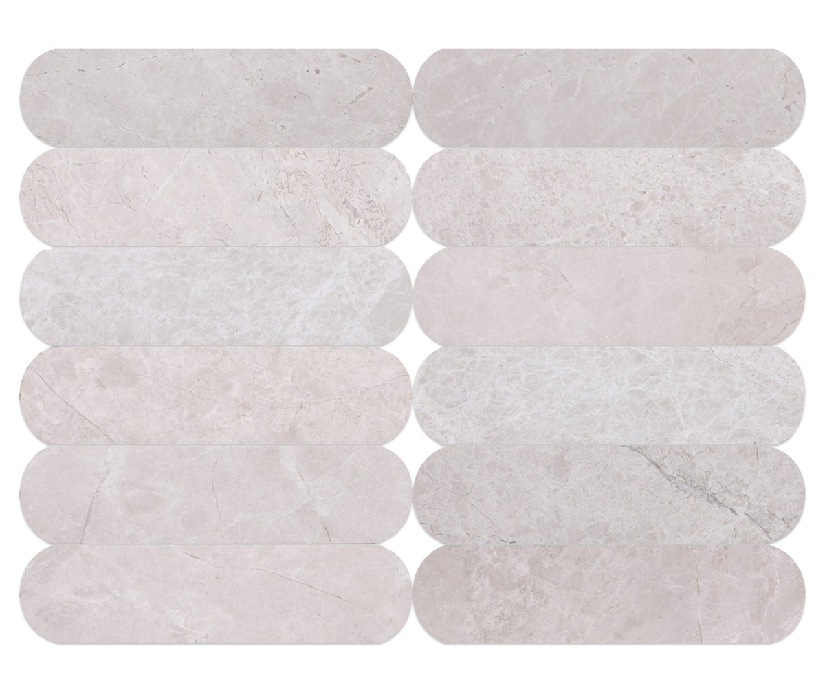 Vanillish Pearl Honed Tivoli 5 x 20 x 1 cm Field Tile 
